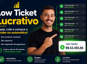 Low Ticket Lucrativo: Copie, Cole e Comece a Vender no Automático